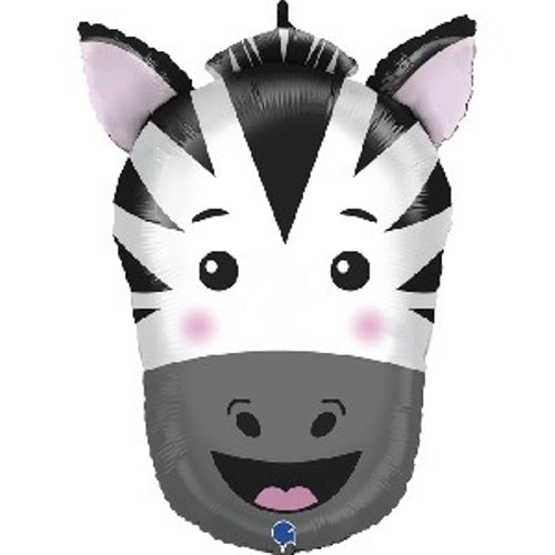 Foil Balloon Super Shape Zebra 29inch