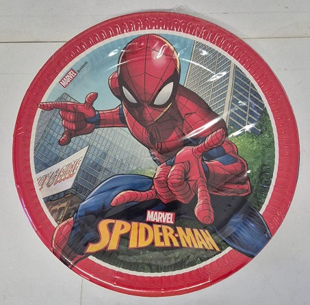 Spiderman Crime Fighter - Plates (8)