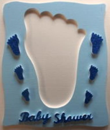 Poly Photo Booth Frame 60cm Blue
