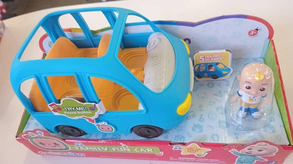 Cocomelon Light &amp; Sound Family Car