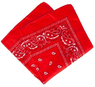 Bandana Western Red