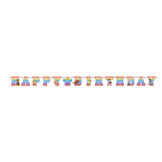 Paw Patrol - Letter Banner Happy Birthday