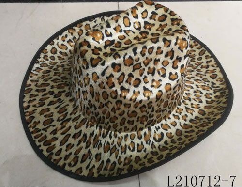 Hat Cowboy Cheetah Print
