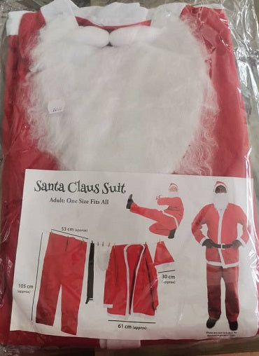 Xmas Santa Suit 5pc