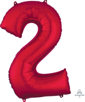 Foil Balloon - SS 2 Red
