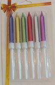 Candles 6pc  5cm