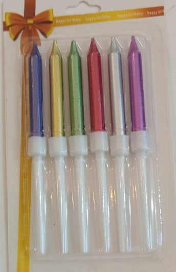 Candles 6pc  5cm