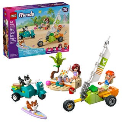 Lego Friends Surfing Dogs