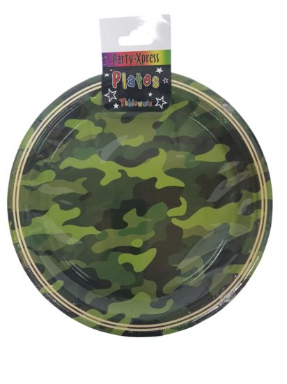 Camo Plates 8pc