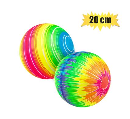 Ball Rainbow w/Design 20cm