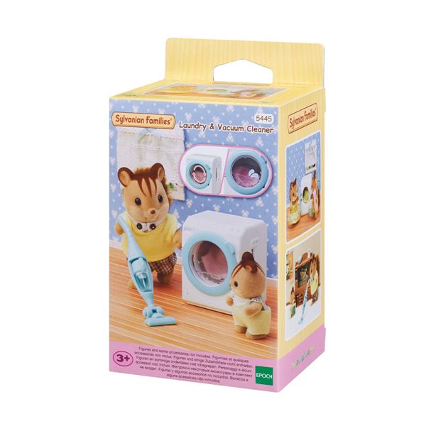 Sylvanian - Laundry and Vacuum Cleaner