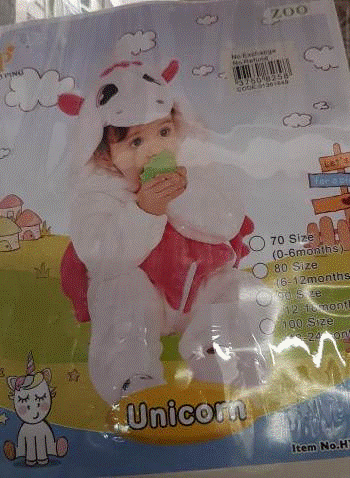 Costume Unicorn Toddler