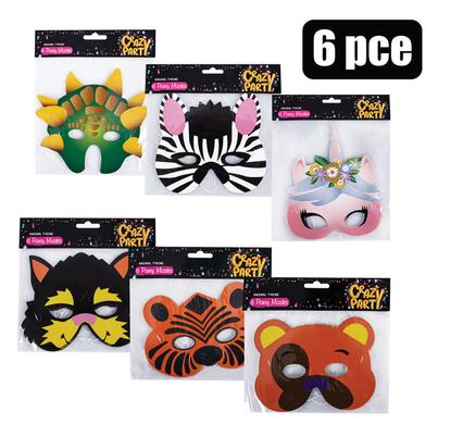 Mask Animal 6pc