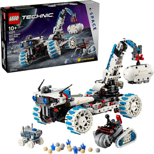 Technic Lunar Outpost MoonRoverSpace Vec