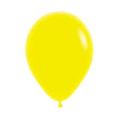 Balloon Latex Solid Yellow
