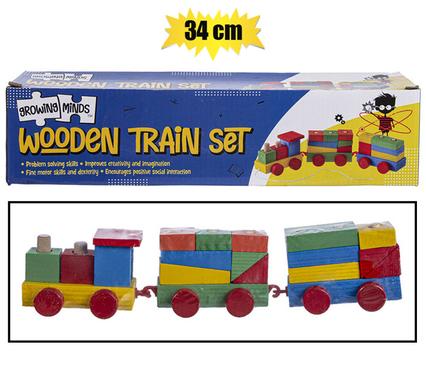EDU TOY WOODEN TRAIN