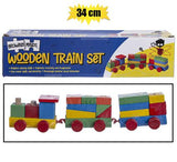 EDU TOY WOODEN TRAIN