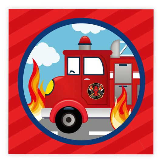 Firefighter - Napkins (16)