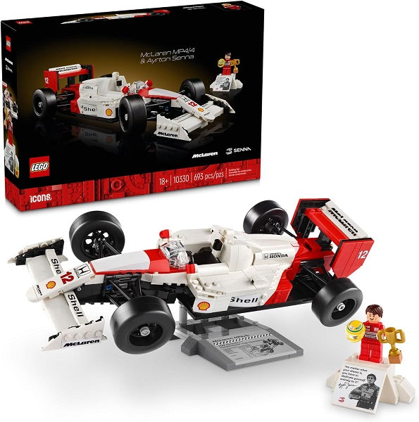 Lego McLaren MP4 &amp; Ayrton Senna