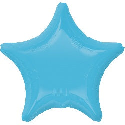 Foil Bal Plain - Carribbean Blue Star