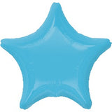 Foil Bal Plain - Carribbean Blue Star