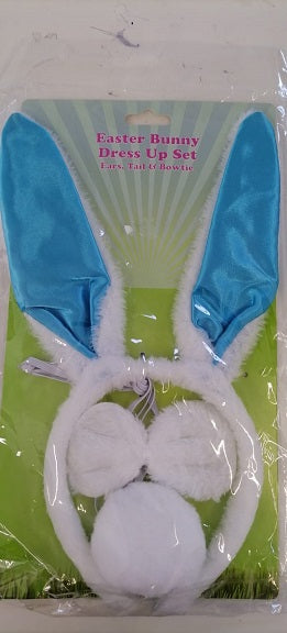Easter Bunny Ears Tail and Bowtie 3pc