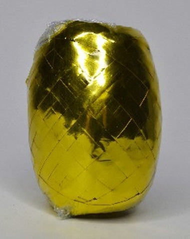 Ribbon - Poly Cob Metallic Gold 20m