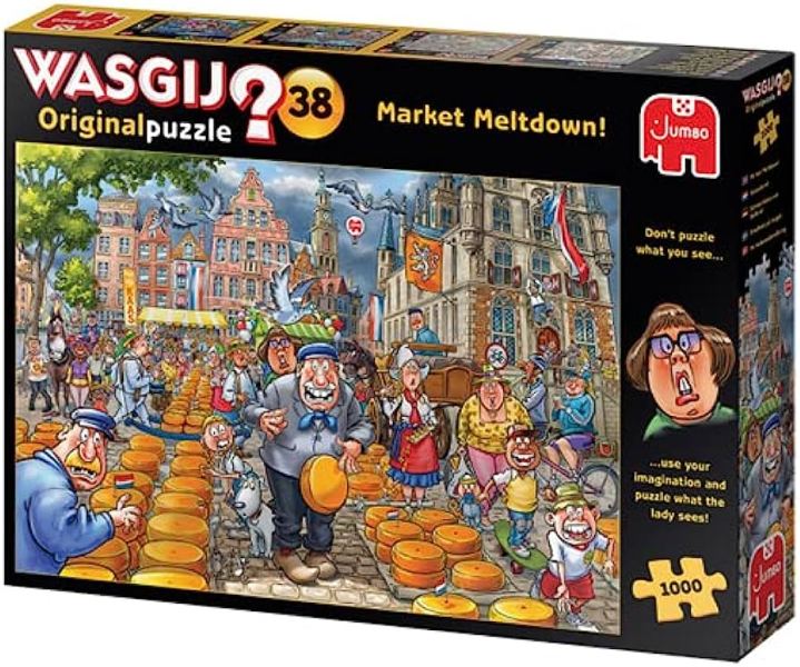 Puzzle Wasgij Market Meltdown 1000pc