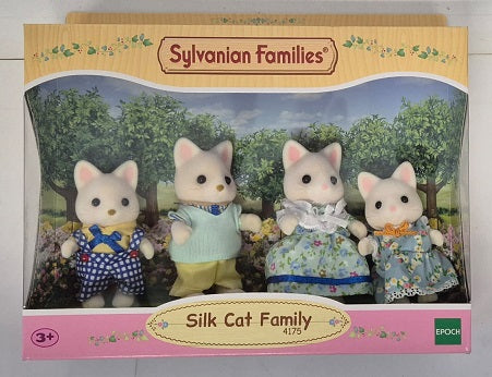 Sylvanian - Silk Cat Family