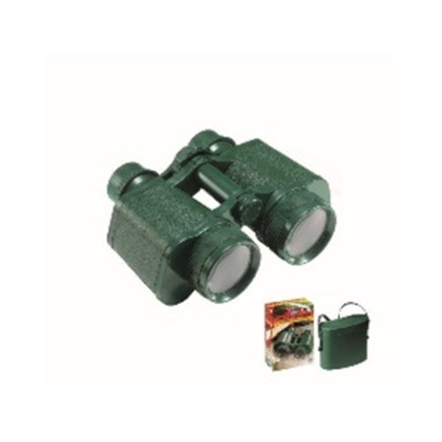 Binoculars in Case - Green