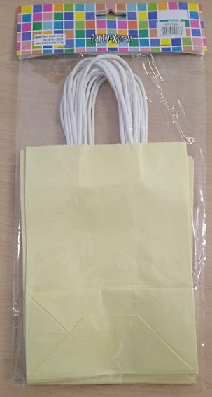 Party Bags - Pastel Yellow (8)