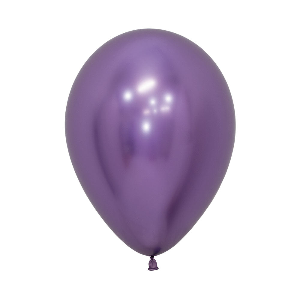 Balloon - Latex Chrome Reflex Violet