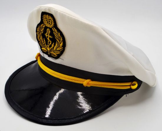 Hat Sailor Captain Hat white