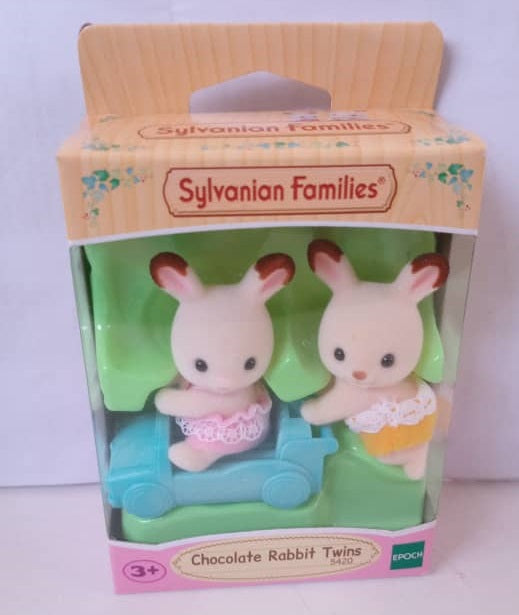 Sylvanians - Chocolate Rabbit Twin Set