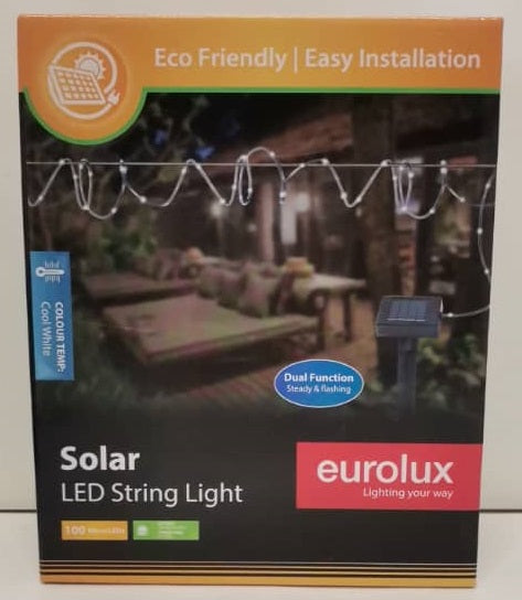 Solar String Light  Cool White