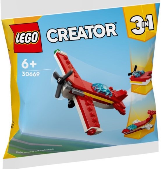 Lego Iconic Red Plane