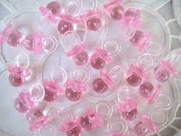 Baby Shower - Pacifiers Crystal Pink (18