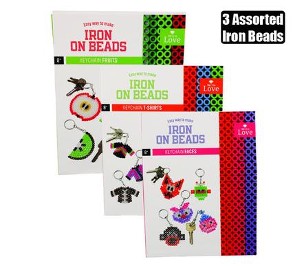 Iron on Beads - Keyrings