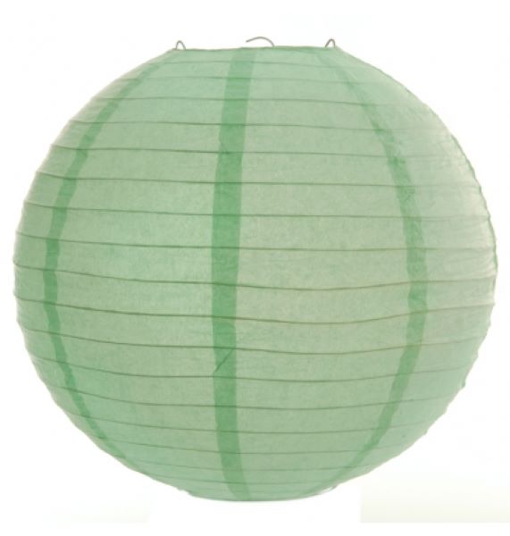 Lantern - Round Paper 30cm Mint (3)