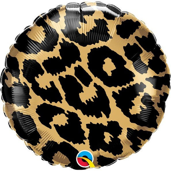 Foil Balloon Leopard Spots