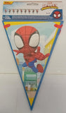 Spidey & Friends Triangle Flag Banner