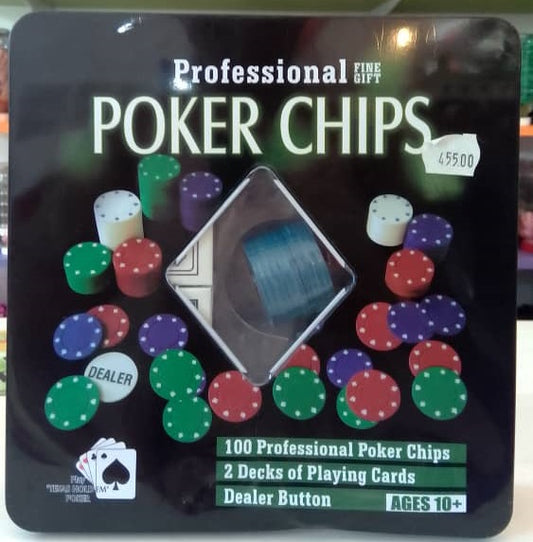 Poker Set With Cards