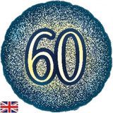 Foil Balloon Navy 60th