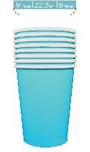 Cups - Pastel Blue (8)