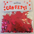Confetti Galaxy Met Stars Red