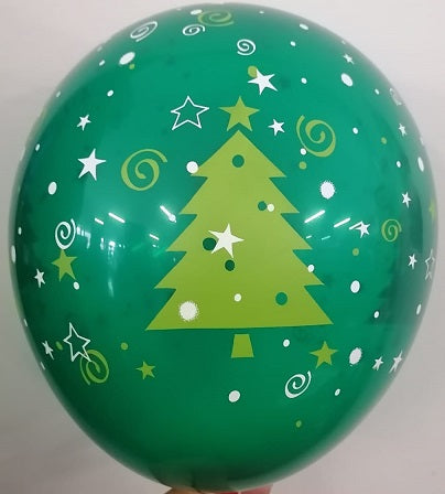 Balloon Latex Xmass Tree