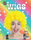 Wig Afro Yellow