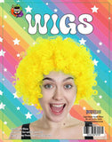 Wig Afro Yellow