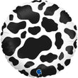 Foil Balloon Deco - Cow Print