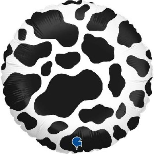 Foil Balloon Deco - Cow Print